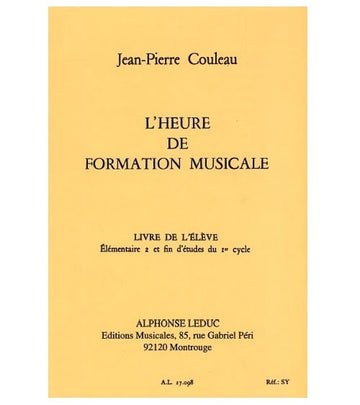 L'heure de formation musicale - Elém. 2 - Elève