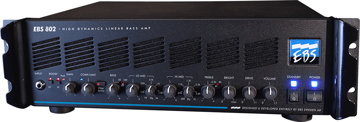 Tete D'ampli Basse 802HD 750 W 2 Ohms