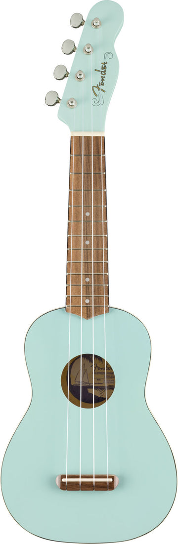 Venice Uke Soprano WN Daphne Blue