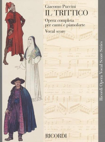 PUCCINI G. - TRITTICO - BROCHURE - CHANT ET PIANO