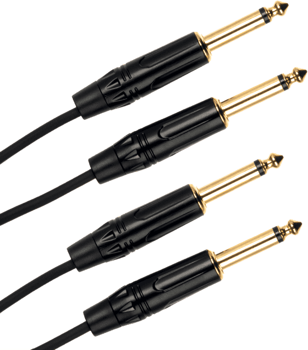 JUSTKEY2 Cable Audio 2xjack Mono 2M