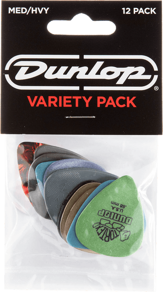 Dunlop 12 x Variety Pack Medium Et Heavy