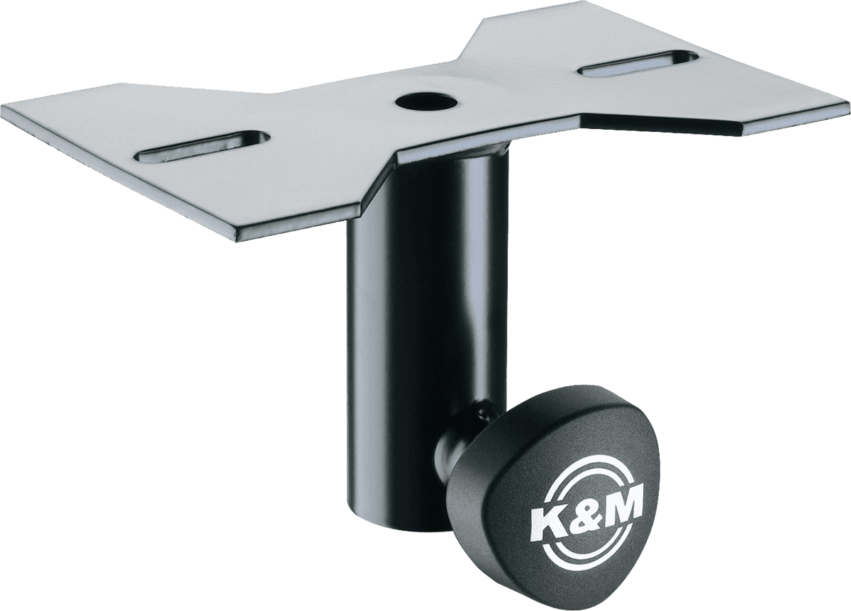 K&M 19580-000-55 - Adaptateur Noir 35MM Pour Enceinte