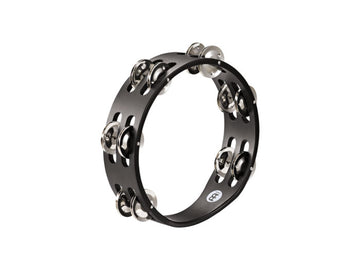 CTA2SBK - Tambourin Bois 8 Noir Cymbale Acier