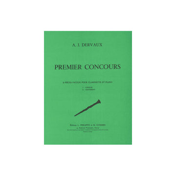 Dervaux - 1ier Concours (coralie+gentime - Clarinette et Piano