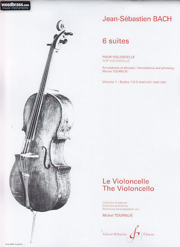 J.S. - Six Suites Pour Violoncelle Suites 1 2 Et 3 Vol.1 - Violoncelle
