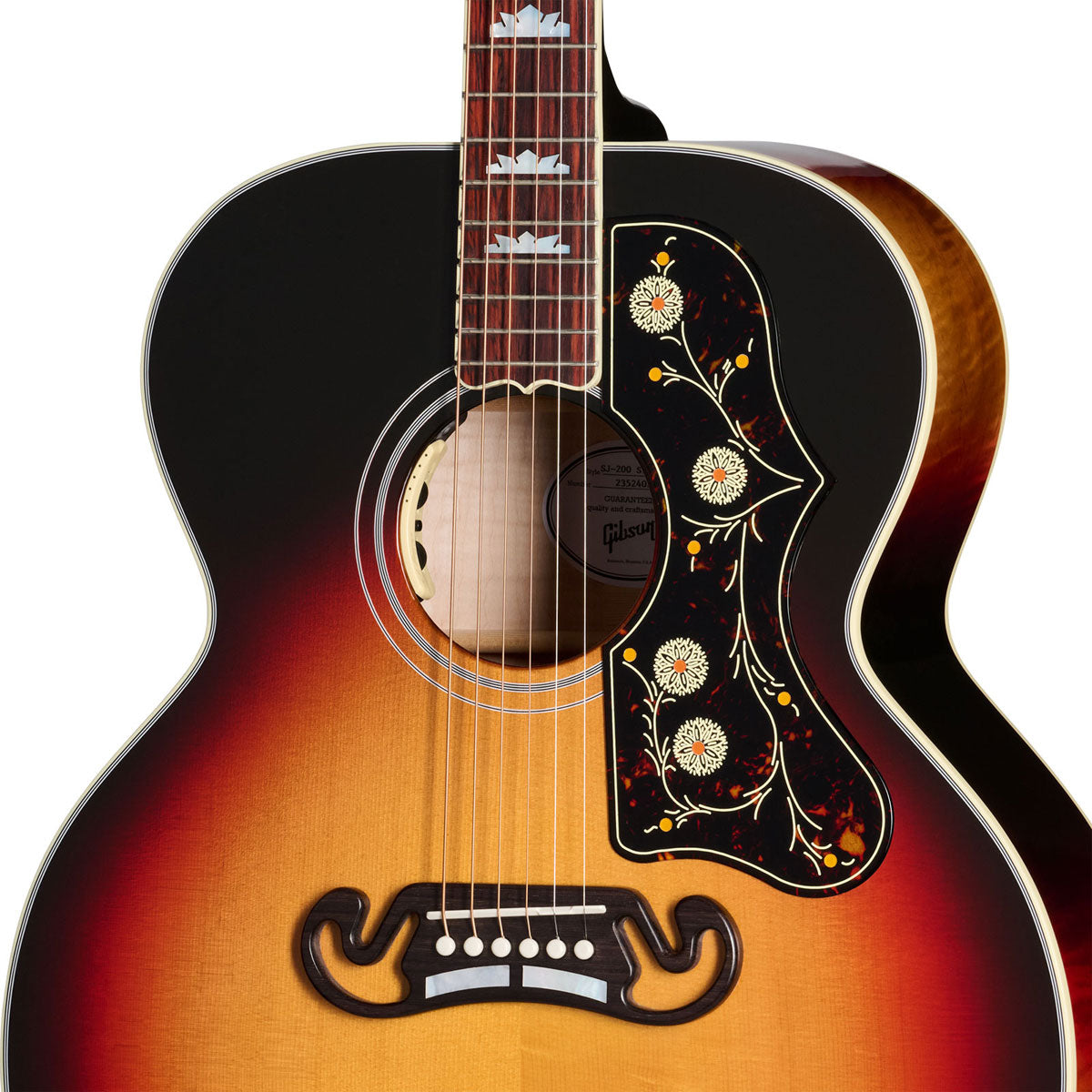 SJ-200 Standard Maple Tri Burst Modern