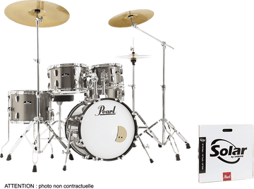 Roadshow 18 + B-50 Bronze Metallic + Solar Sabian