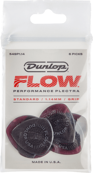 Dunlop 6 x 1,14mm Flow Standard Grip 114