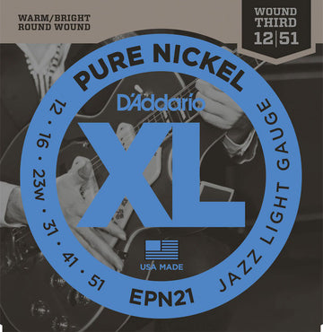EPN21 Pure Nickel Jazz Light 12-51