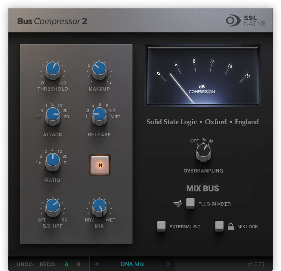 SSL Native Bus Compressor 2