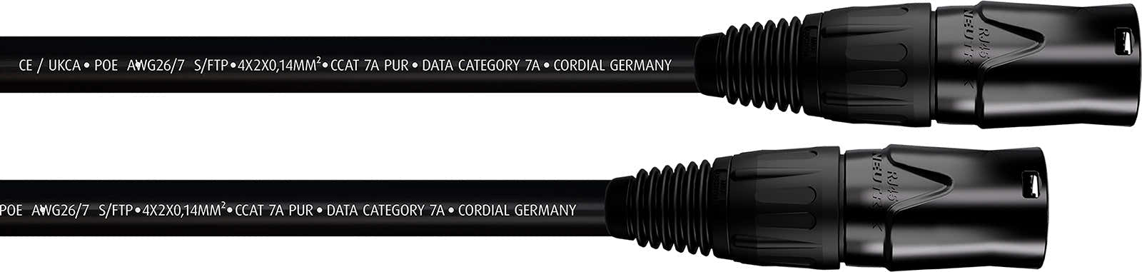Câbles Ethercon CAT 7A - S/FTP 20m