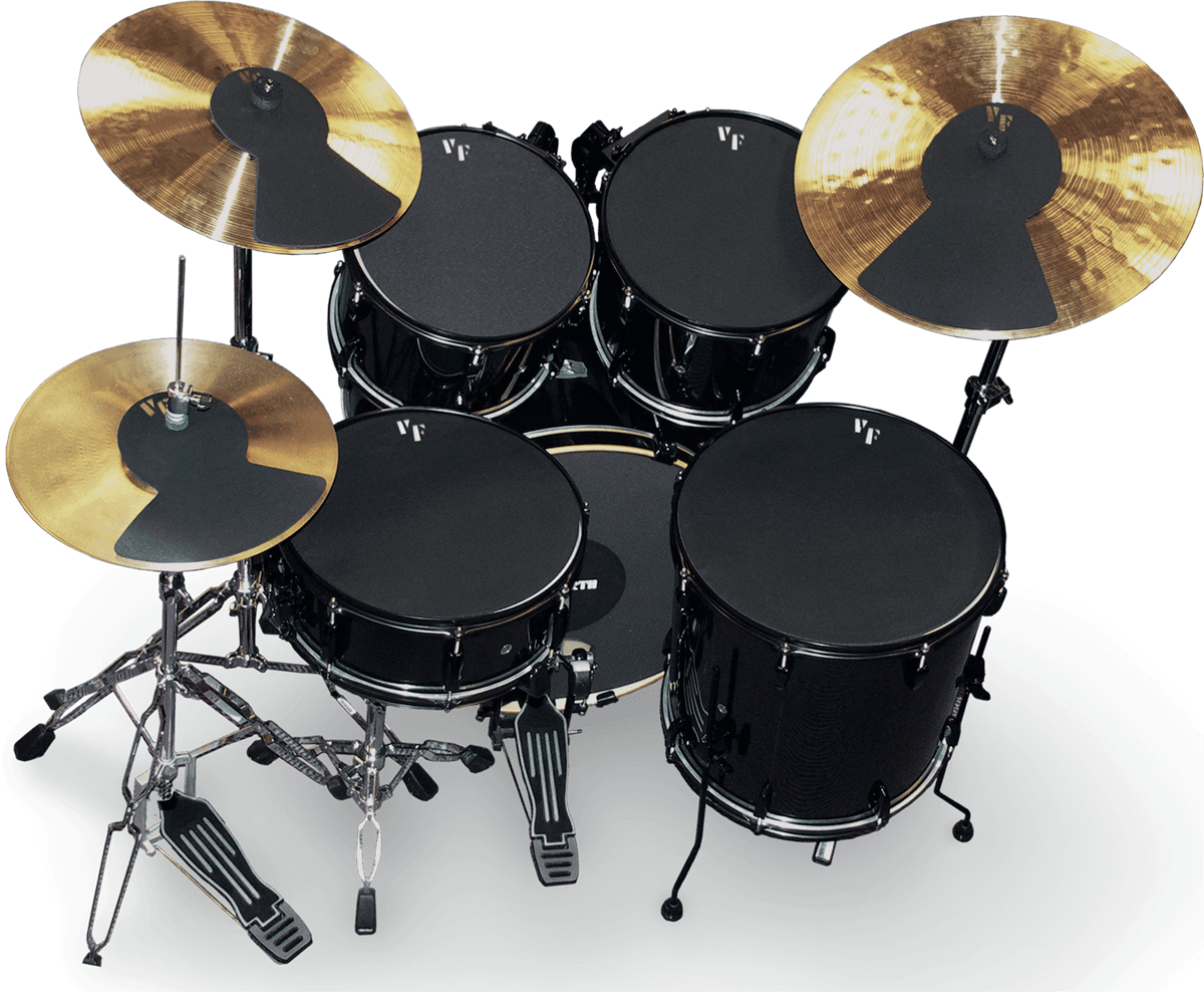 Vic Firth Sourdine Batterie Fusion 22" 22/10/12/14+14+ Cymbales