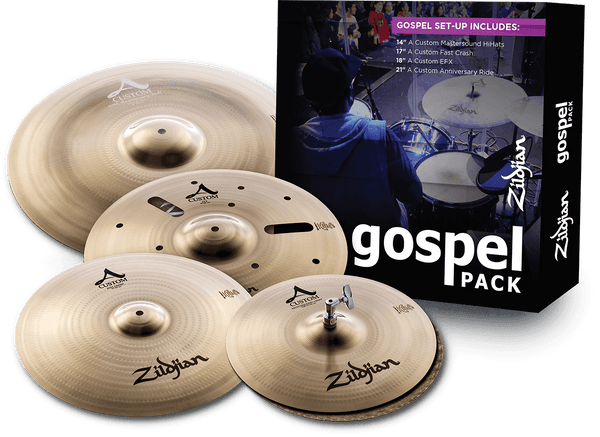Zildjian AC0801G - Pack Cymbales Gospel Serie A Custom