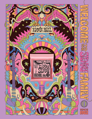 Poster Ernie Ball Slinky 2022 Format A0 Zippy