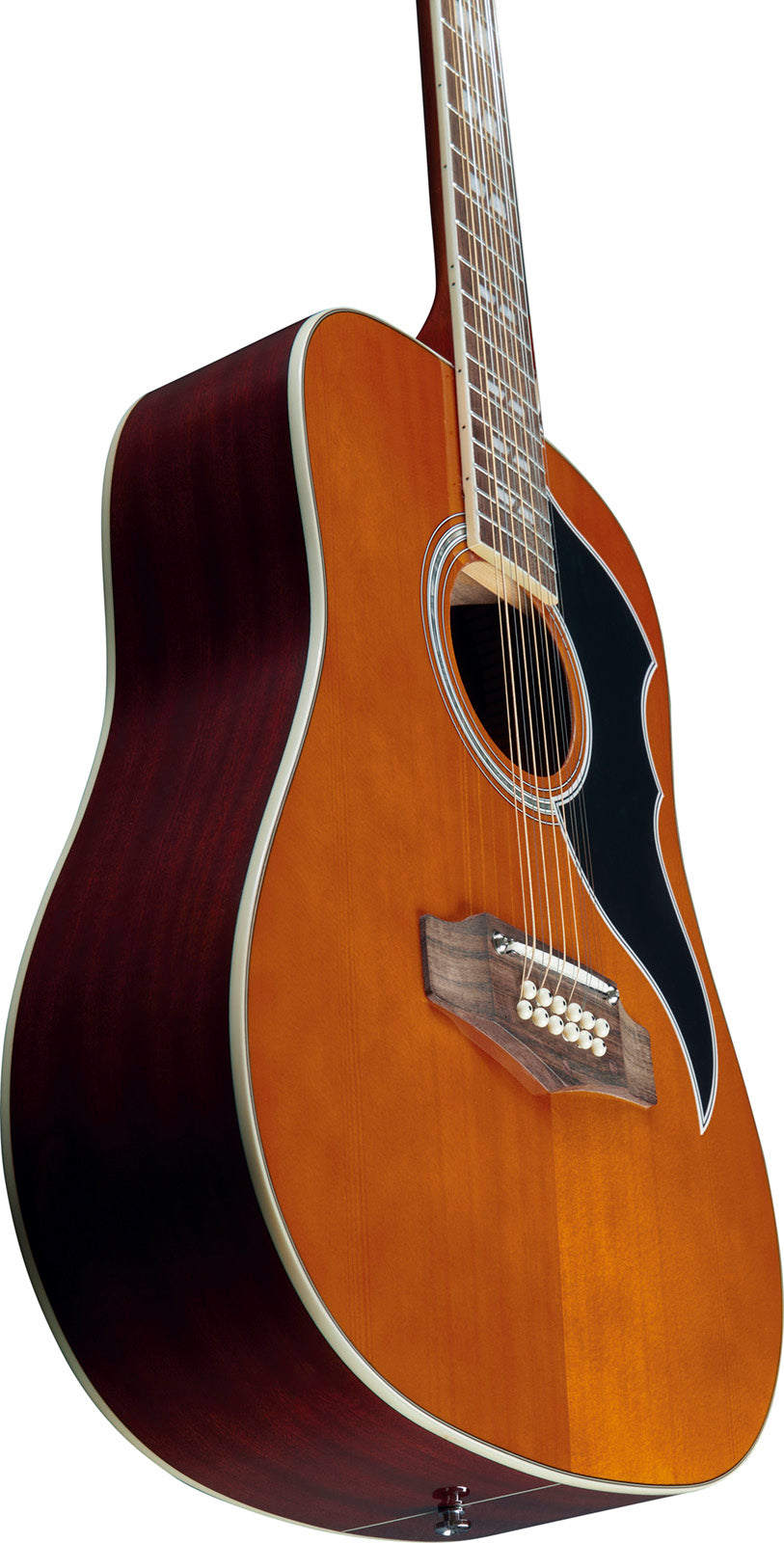 Ranger XII EQ Vintage Reissue Dreadnought Natural Top Stained