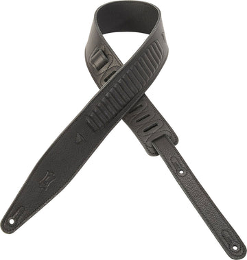 Moto 6,4cm Cuir Avec Rembourrage Type Meau De Moto Black