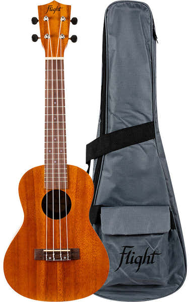 Flight NUC250 Concert Ukulele - Acacia