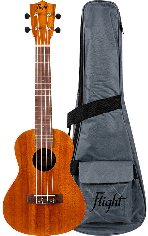 Flight NUC250 Concert Ukulele - Acacia