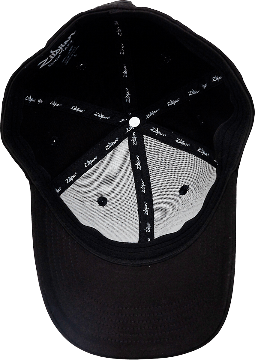 "S/M" Casquette Noire "Stretch Fit"