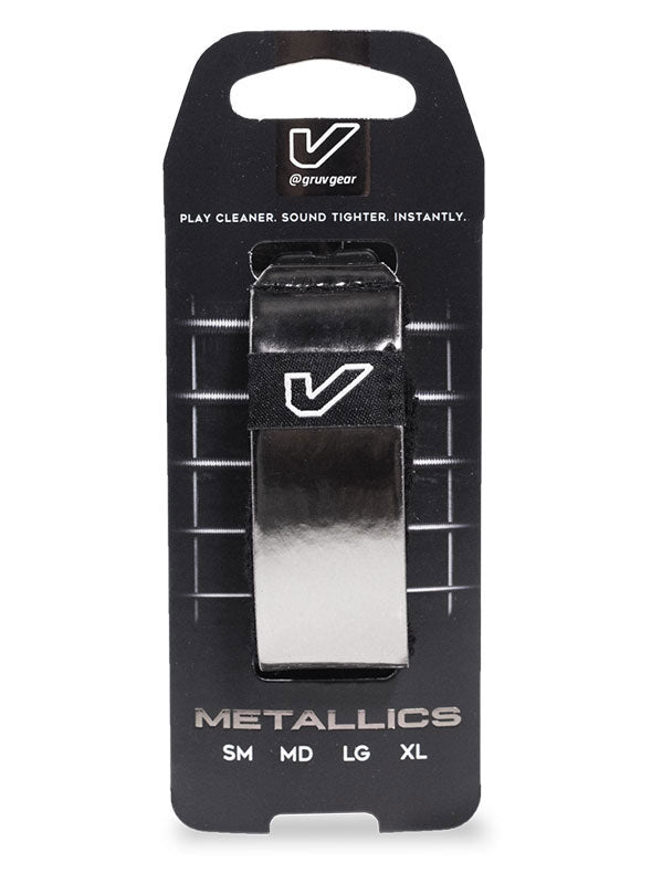 FretWraps Metallics Titanium - Large