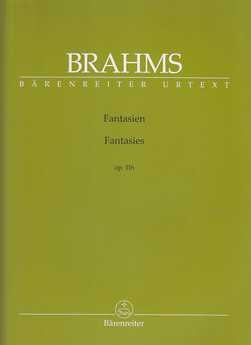 Brahms Johannes - Fantasien Op.116 - Piano
