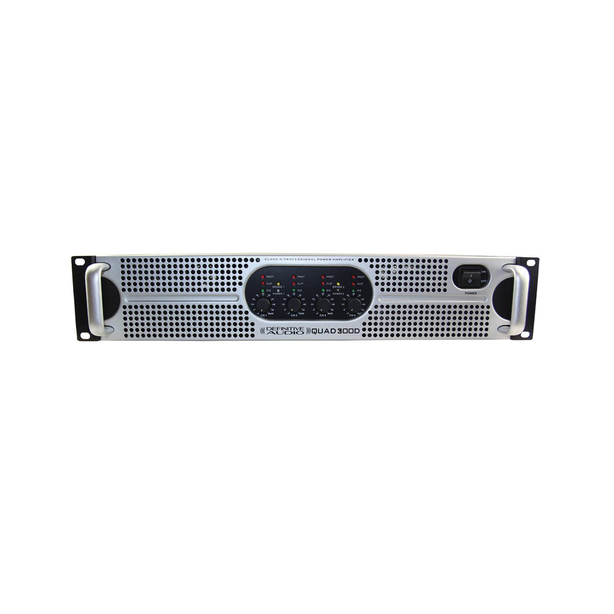 Definitive Audio Quad 300D - Amplificateur 4X300 W RMS Sous 4 Ohms