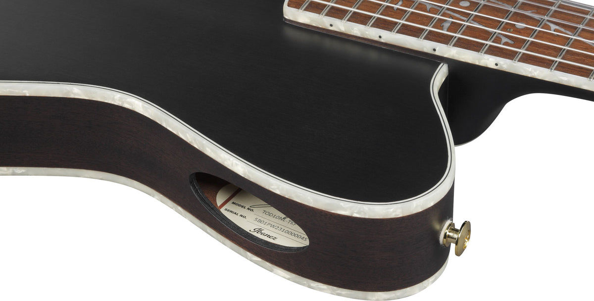 TOD10nl Tim Henson Signature Transparent Black Flat LH