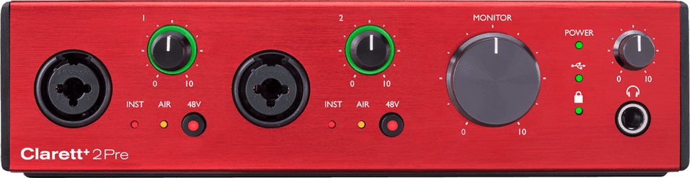 Focusrite Clarett+ 2pre