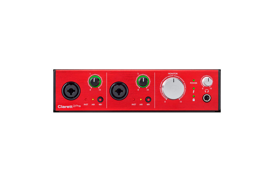 Interfaces audio thunderbolt